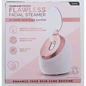 Finishing Touch Flawless Facial Steamer At Home Skin Care System